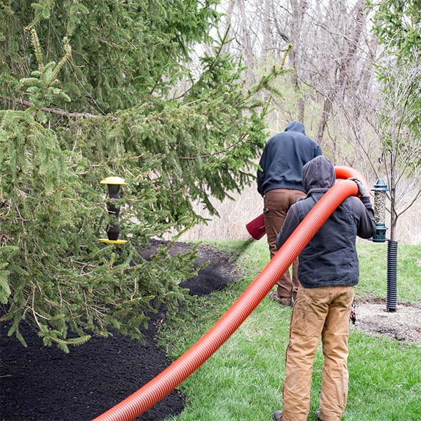 mulch blowing is an effective way to refresh and replenish mulch in existing landscaping areas